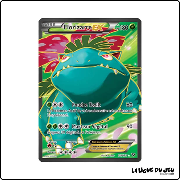 Ultra - Pokemon - XY de Base - Florizarre EX 141/146