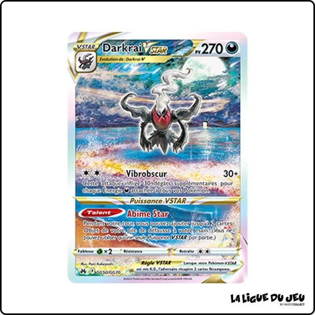 Ultra - Pokemon - Zénith Suprême - Darkrai VSTAR GG50/GG70