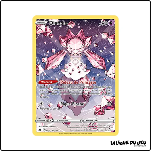 Ultra - Pokemon - Zénith Suprême - Diancie GG13/GG70