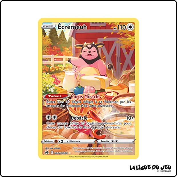Ultra - Pokemon - Zénith Suprême - Écrémeuh GG24/GG70