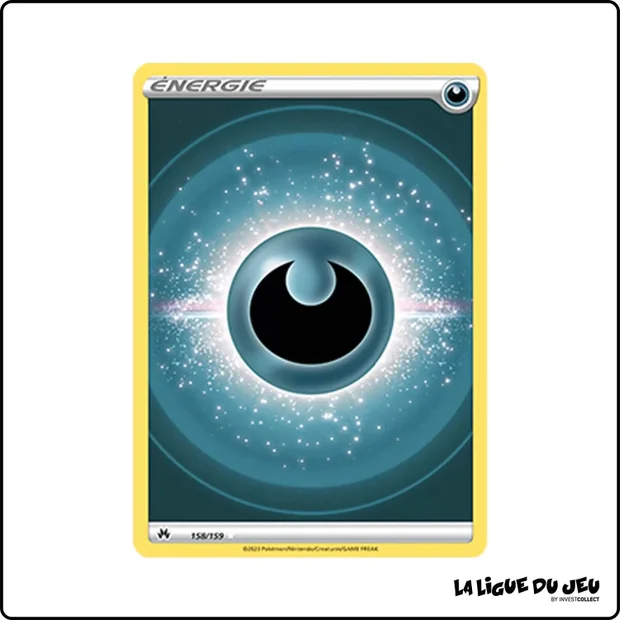 Ultra - Pokemon - Zénith Suprême - Énergie Obscurité de base 158/159
