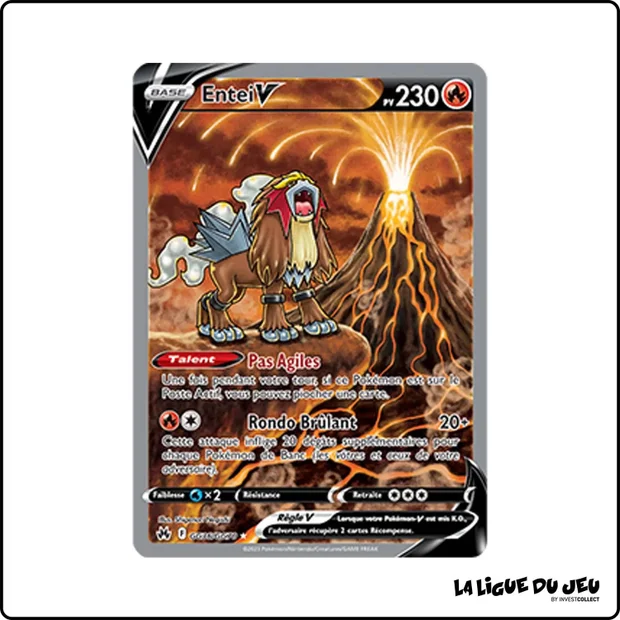 Ultra - Pokemon - Zénith Suprême - Entei V GG36/GG70