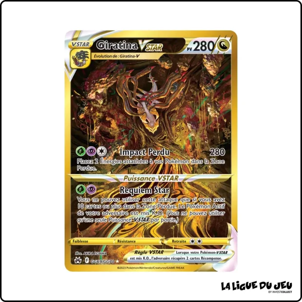 Ultra - Pokemon - Zénith Suprême - Giratina VSTAR GG69/GG70