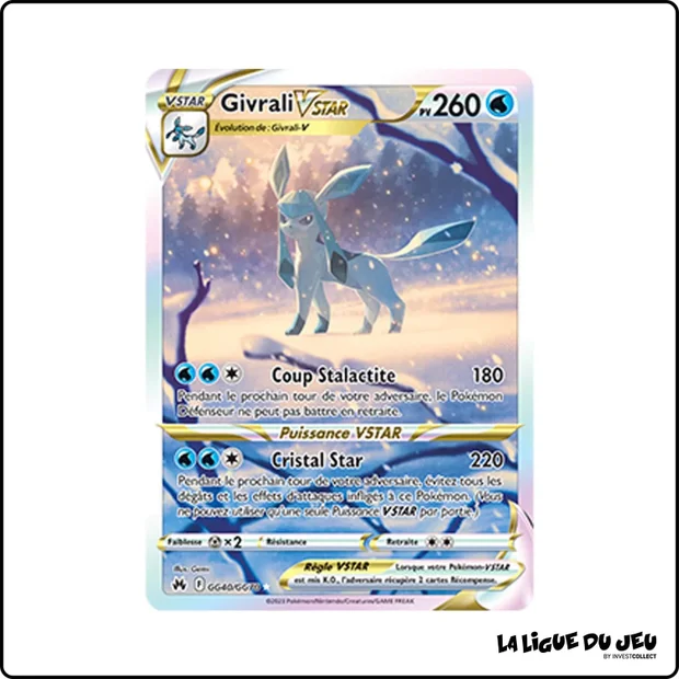 Ultra - Pokemon - Zénith Suprême - Givrali VSTAR GG40/GG70
