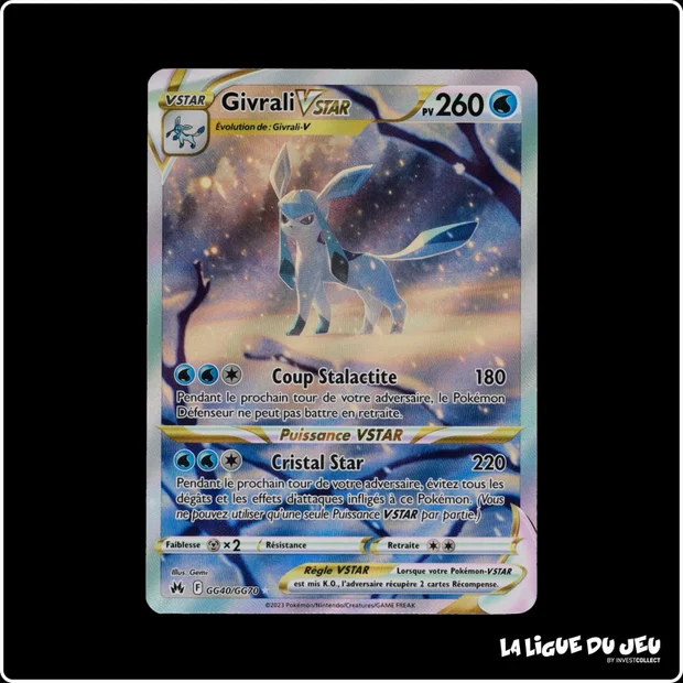 Ultra - Pokemon - Zénith Suprême - Givrali VSTAR GG40/GG70
