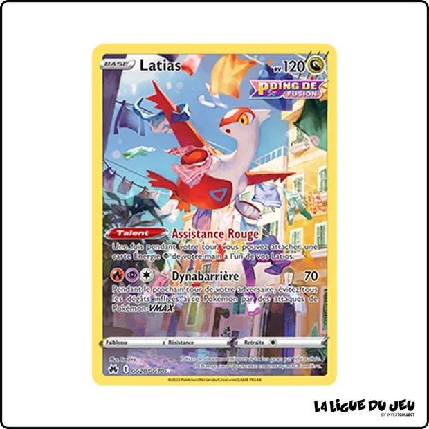 Ultra - Pokemon - Zénith Suprême - Latias GG20/GG70