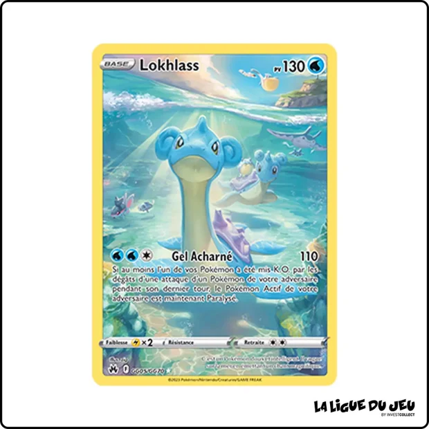 Ultra - Pokemon - Zénith Suprême - Lokhlass GG05/GG70