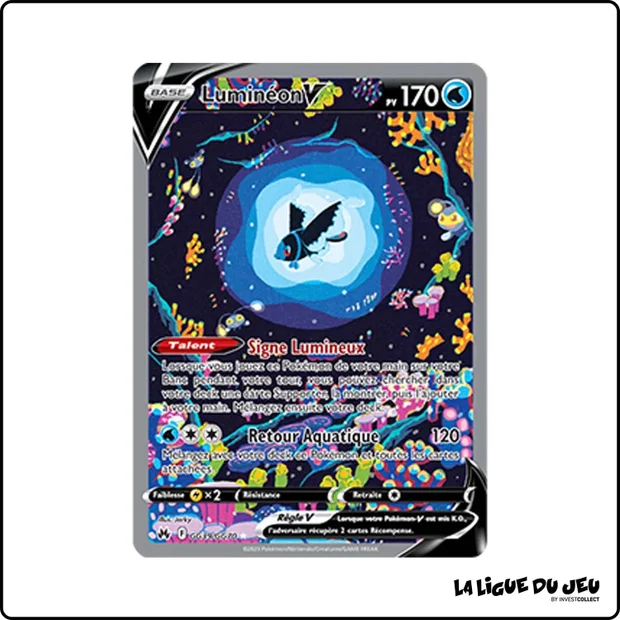Ultra - Pokemon - Zénith Suprême - Luminéon V GG39/GG70