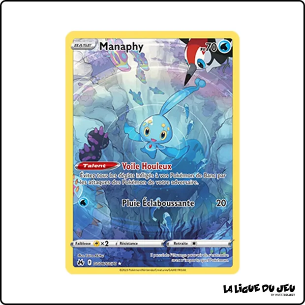 Ultra - Pokemon - Zénith Suprême - Manaphy GG06/GG70