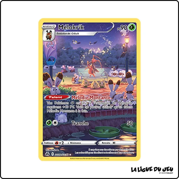 Ultra - Pokemon - Zénith Suprême - Mélokrik GG02/GG70