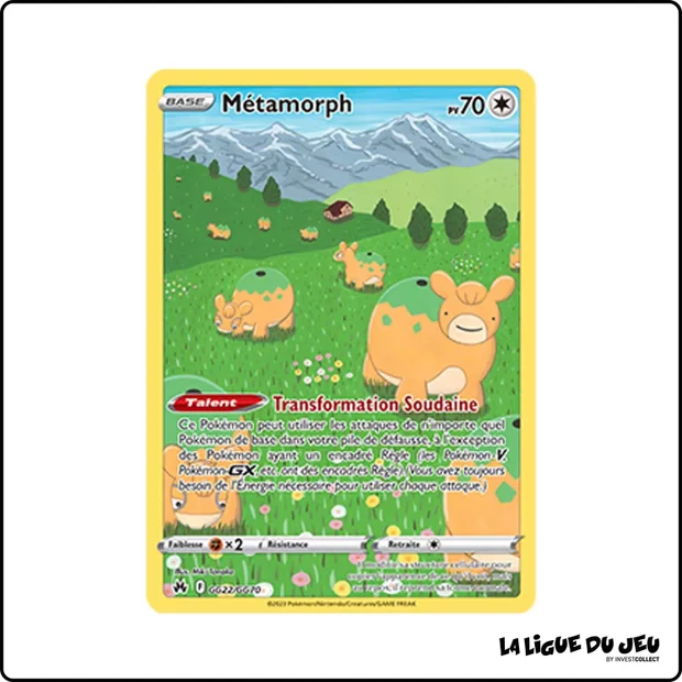 Ultra - Pokemon - Zénith Suprême - Métamorph GG22/GG70