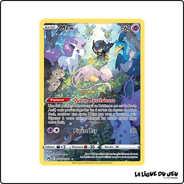 Ultra - Pokemon - Zénith Suprême - Mew GG10/GG70