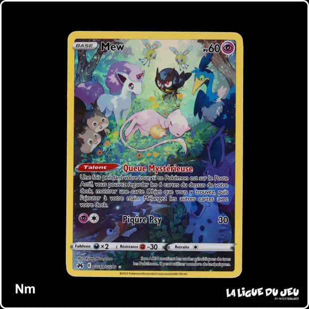 Ultra - Pokemon - Zénith Suprême - Mew GG10/GG70
