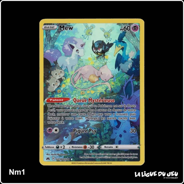 Ultra - Pokemon - Zénith Suprême - Mew GG10/GG70