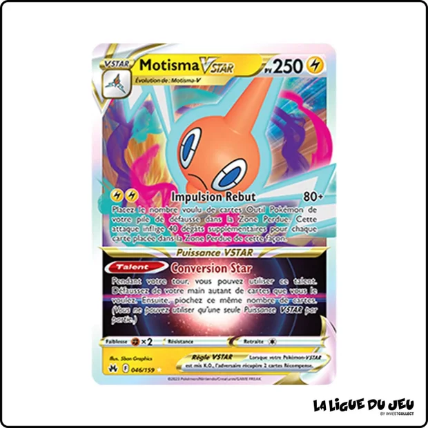 Ultra - Pokemon - Zénith Suprême - Motisma VSTAR 46/159