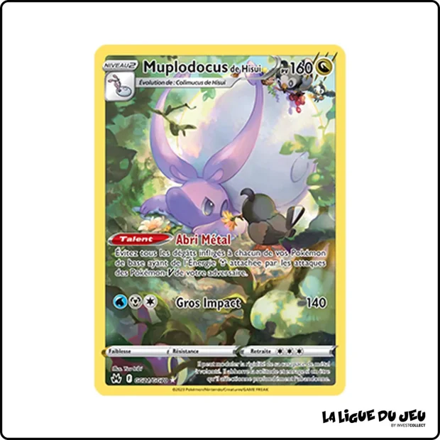 Ultra - Pokemon - Zénith Suprême - Muplodocus de Hisui GG21/GG70
