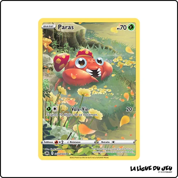 Ultra - Pokemon - Zénith Suprême - Paras GG32/GG70