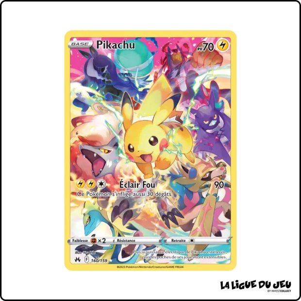 Ultra - Pokemon - Zénith Suprême - Pikachu 160/159