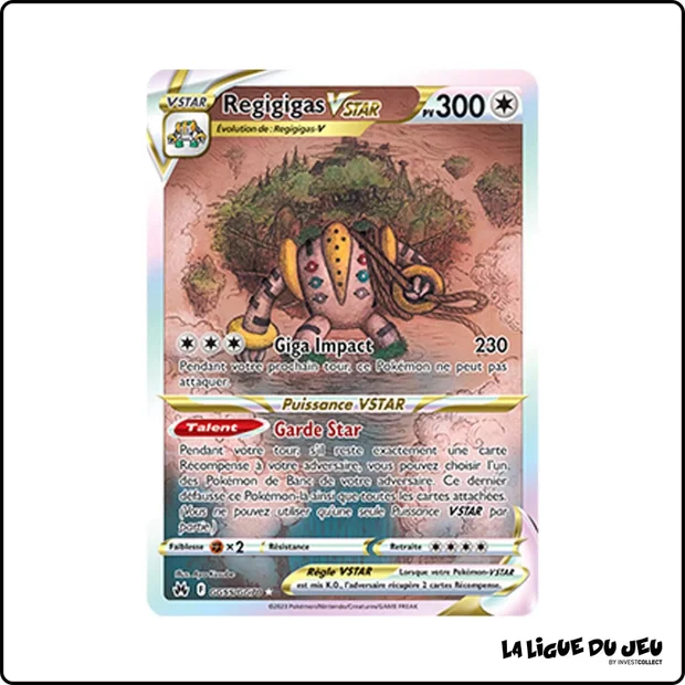Ultra - Pokemon - Zénith Suprême - Regigigas VSTAR GG55/GG70