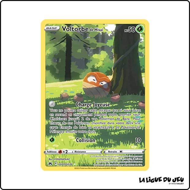 Ultra - Pokemon - Zénith Suprême - Voltorbe de Hisui GG01/GG70