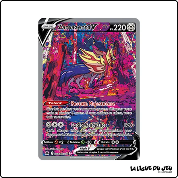 Ultra - Pokemon - Zénith Suprême - Zamazenta V GG54/GG70