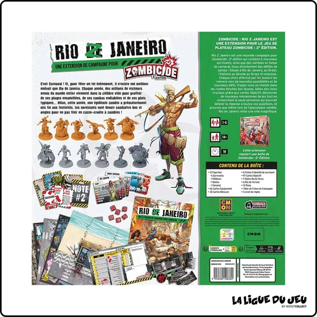 Zombicide - Extension: Rio Z Janeiro