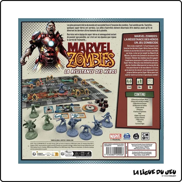 Zombicide - Marvel Zombies - La Résistance des Héros
